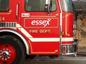 A March 2013 file photo of an Essex Fire Rescue Services truck. (Dax Melmer / The Windsor Star)
