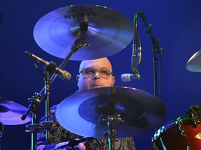 Tyler Stewart, drummer with the Barenaked Ladies performs Thurs. Feb. 6, 2014, at the Colosseum at Caesars Windsor.  (DAN JANISSE/The Windsor Star)