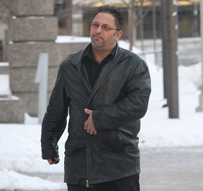 Giorgio Loiacono leaves Superior Court in Windsor on Jan. 29, 2014. (Windsor Star files)