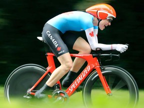 Clara Hughes, a six-time Olympic medallist in cycling and speed skating, will speak about her personal experience with mental health at the Ciociaro Club March 17. (AP Photo/Stefano Rellandini, Pool)