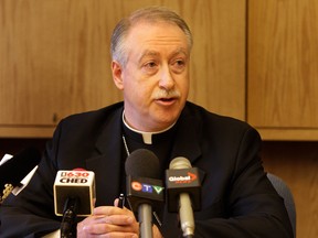 The Archbishop of Edmonton Reverend Richard W. Smith. (Postmedia News files)