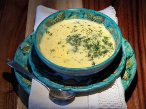 A bowl of Greek lemon and egg soup. (Postmedia News files)