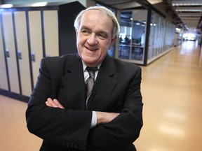 Files: St. Clair College president John Strasser stands in the Centre for Excellence hallway. (Windsor Star files)