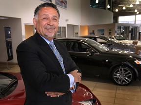 Terry Rafih, chairman and CEO of the Rafih Auto Group, stands in his Eastway Toyota dealership in Windsor. (DAN JANISSE/The Windsor Star)