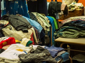 Used clothing donations are shown in this 2013 file photo. (Ian Willms / Getty Images)