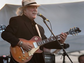 Rock legend Dick Wagner performs last July at Windsor Bluesfest International. (DAN JANISSE / Windsor Star files)