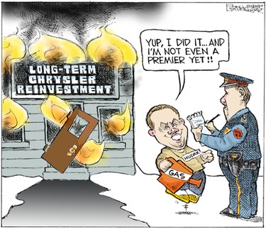 Mike Graston's Colour Cartoon For Friday, March 07, 2014