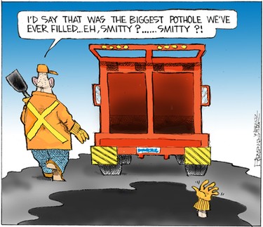 Mike Graston's Colour Cartoon For Wednesday, March 19, 2014