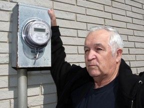 Garry Major of Lauzon Road would like to know why his Hydro One bill has been so high, with one bill almost reaching $1,000. (NICK BRANCACCIO/The Windsor Star)