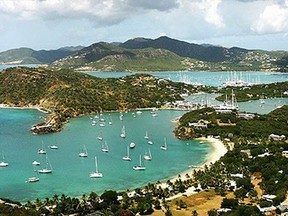 Antigua harbour. (Getty Images files)