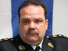 Chief of Amherstburg Police Tim Berthiaume in April 2013. (Nick Brancaccio / The Windsor Star)