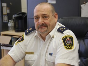 Amherstburg Police Service’s Deputy Chief Pat Palumbo will retire after a 30-year career in policing – 15 of those spent in Amherstburg. The Amherstburg Police Services Board will look at both internal and external candidates to replace Palumbo. Julie Kotsis/The Windsor Star