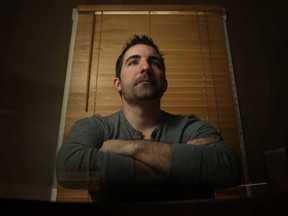 Bruce Moncur, 30, who served with the Canadian Forces in Afghanistan and was seriously injured in 2006, is pictured at his home in Windsor, Ont., Sunday, March 16, 2014.  Canada last week formally ended its mission in Afghanistan after 12 years.  (DAX MELMER/The Windsor Star)