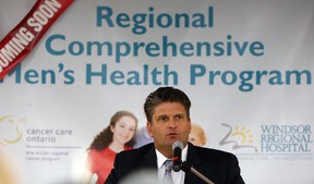 David Musyj, CEO of Windsor Regional Hospital, is pictured in this 2014 file photo. (Tyler Brownbridge / The Windsor Star)