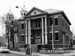 This building, pictured Dec. 29, 1964, once served as civic offices and police and fire department headquarters for Ford City and Windsor before the town became part of the City of Windsor. (FILES/The Windsor Star)