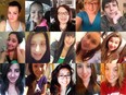 A collage of local women, compiled Sunday, March 23, 2014, who are supporting the #NoMakeupSelfie campaign for cancer awareness that's gone viral worldwide in the last week.  (Illustration: DAX MELMER/The Windsor Star)