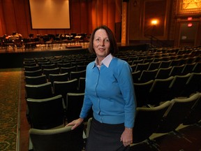 Sheila Wisdom is shown Tuesday, March 25, 2014, at the Capitol Theatre in Windsor, Ont. She has been named the incoming executive director of the Windsor Symphony. (DAN JANISSE/The Windsor Star)