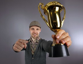Joshua Babcock of local arts collective Broken City Lab is inviting the public to celebrate Windsor with the group's latest innovative project: The Best of Awards. Anyone in the city can nominate anyone else for any reason. (Dan Janisse / The Windsor Star)