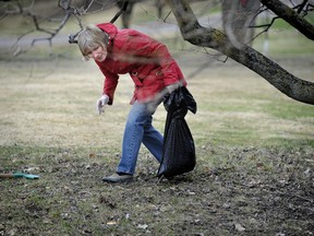 Scanning and cleaning your yard for debris left over from the winter can help avoid your pets from ingesting something bad. (ASHLEY FRASER / Postmedia News files)