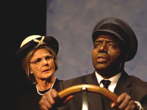 Norma Coleman and Jim Walls star in Driving Miss Daisy, a production of Windsor Light Players.