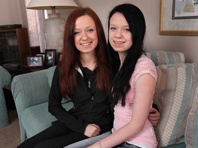 Twin sisters Ally, left, and Emily Regier, 19, both suffer from epilepsy. (DAN JANISSE / The Windsor Star)