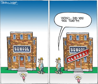 Mike Graston's Colour Cartoon For Saturday, April 19, 2014