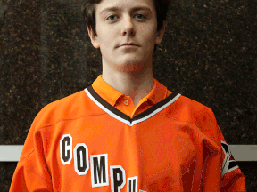 Tecumseh's Keenan Suthers played for Compuware this year. (TYLER BROWNBRIDGE/The Windsor Star)