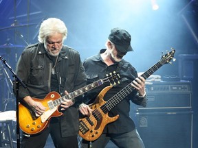 Randy Bachman, left, and Fred Turner of Bachman & Turner, perform on May 08, 2011, in Ottawa. (Postmedia News files)