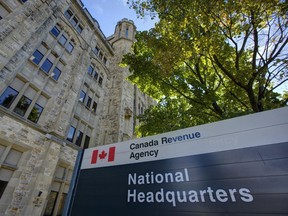 In this file photo, Canada Revenue Agency's Headquarters in Ottawa, is pictured. (Chris Mikula/Postmedia News)