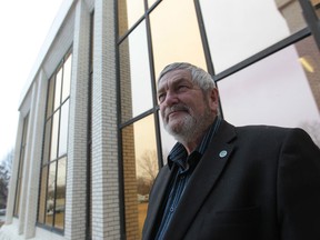 Essex County Warden Tom Bain stands outside the Essex Civic Centre on April 3, 2014 in Essex, Ontario. (JASON KRYK/The Windsor Star)