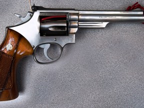 A Smith and Wesson .357 Magnum handgun. (Canadian Press files)