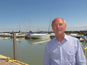 Essex candidate Bill Baker at the Colchester Harbour. (Windsor Star files)