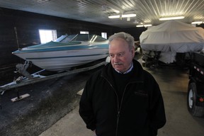 Stan Malec who owns Classic Farms and Training Centre on Howard Avenue, which used to have 140 horses and now it has 24, has converted one of the seven barns into a storage facility. (JASON KRYK/The Windsor Star)