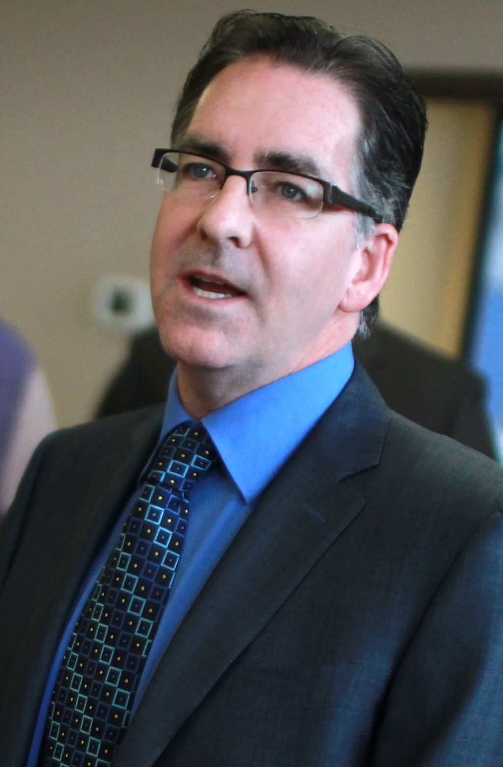   Windsor West MP Brian Masse speaks at a news conference in Windsor on Feb.  14, 2014. (DAX MELMER/The Windsor Star)