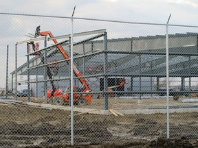 CEN Biotech company's site on North Rear Road on Tuesday, April 8, 2014.  (Monica Wolfson/The Windsor Star)