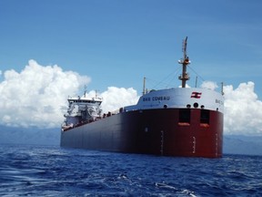 The MV Baie Comeau in an image provided by Canada Steamship Lines. (Handout / The Windsor Star)