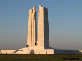 The Canadian National Vimy Memorial.
(Richard Foot/For Postmedia)