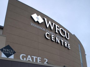 The exterior of the WFCU Centre is shown in this 2010 file photo. (Dan Janisse / The Windsor Star)