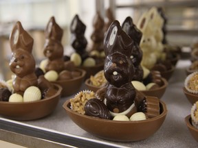 Keep your pets away from chocolate, especially at Easter. Chocolate is very toxic for pets. (Sean Gallup / Getty Images)