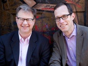 Bruce Lourie and Rick Smith (Photo by Anne de Haas)