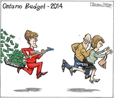 Mike Graston's Colour Cartoon For Friday, May 02, 2014