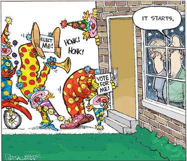 Mike Graston's Colour Cartoon For Thursday, May 08, 2014