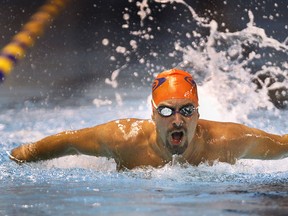 A swimmer is seen in this file photo. (DAN JANISSE/The Windsor Star)