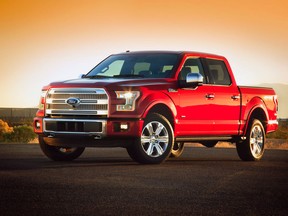 Ford has unveiled the new F-150 built almost entirely out of aluminum. (Handout/The Windsor Star)