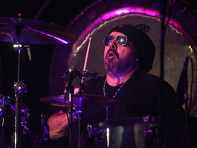 Jason Bonham, son of the late drummer for Led Zeppelin, John Bonham, performs with his Led Zeppelin tribute band at the Collosseum at Caesars Windsor, Friday, May 16, 2014.   (DAX MELMER/The Windsor Star)
