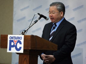Henry Lau, PC Party candidate for Windsor West (Tyler Brownbridge / The Windsor Star).