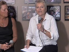 Windsor Star reporter Mary Caton talks with Leanne McDonnell about the upcoming synchro swimming competition coming to Windsor. (Screengrab/The Windsor Star)