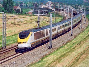 The Eurostar is a high-speed passenger rail linking London with Paris and Brussels. (Courtesy of Eurail)