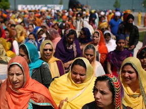 Local Sikhs celebrate Khalsa Day with their annual Khalsa Day parade in downtown Windsor, Sunday, May 18, 2014.  (DAX MELMER/The Windsor Star)