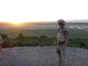 Sgt. Rich Sharpe, of the Windsor Regiment, in Kandahar, Afghanistan where he served in 2009. (Handout/The Windsor Star)